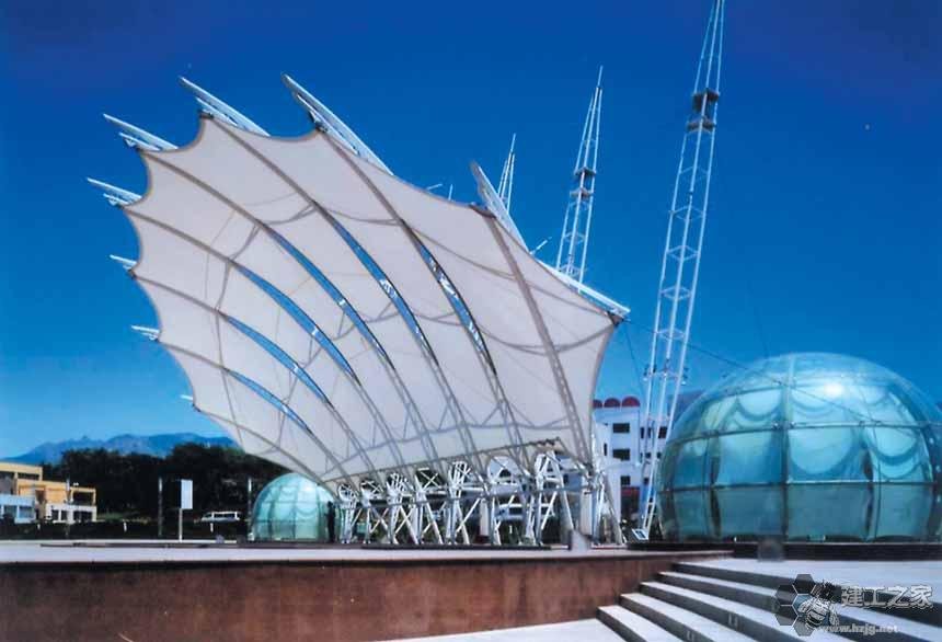 胶南车棚膜结构网架